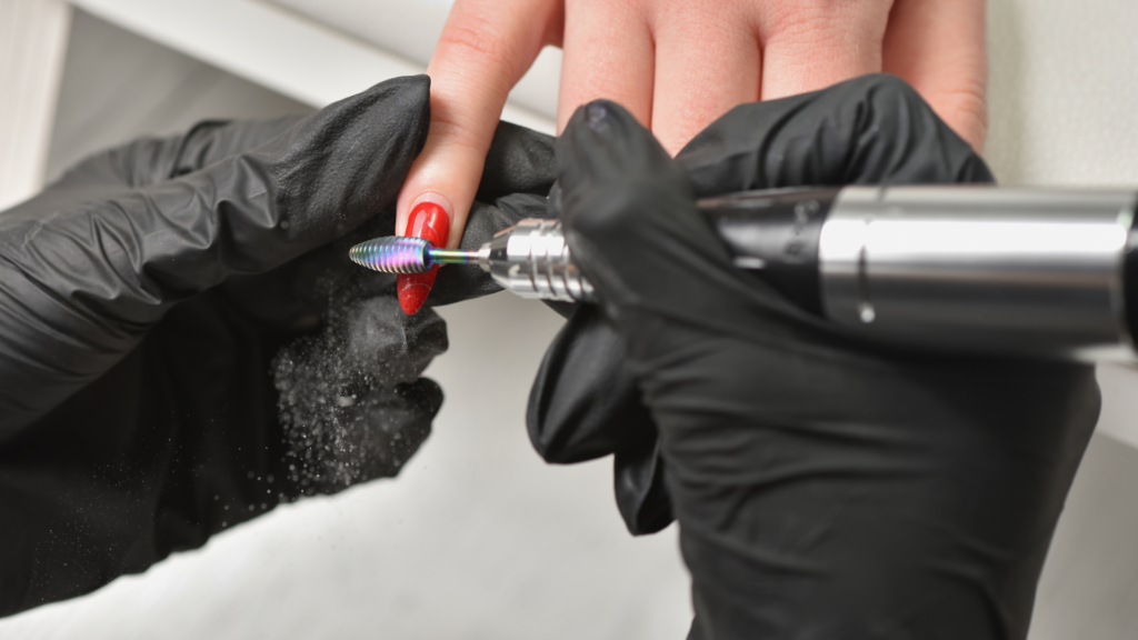 Remoção de banho de gel 